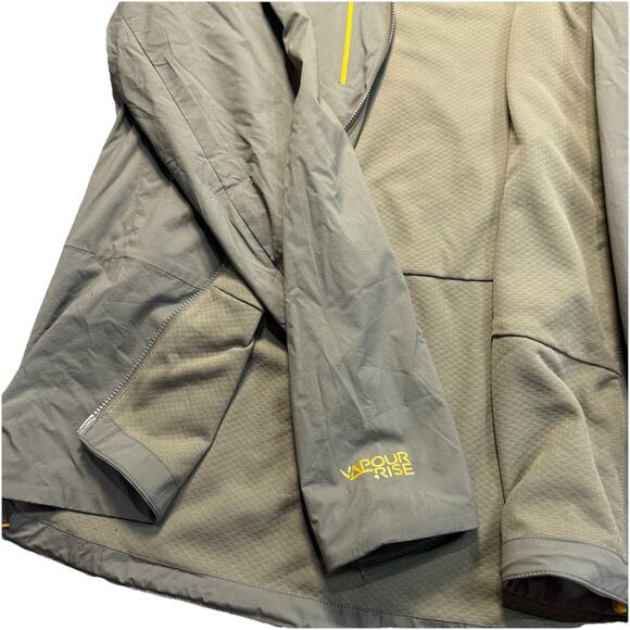 Rab Vapour-Rise Jacket Pertex Quantum Air Hooded Softshell Men’s L Green - Picture 8 of 11